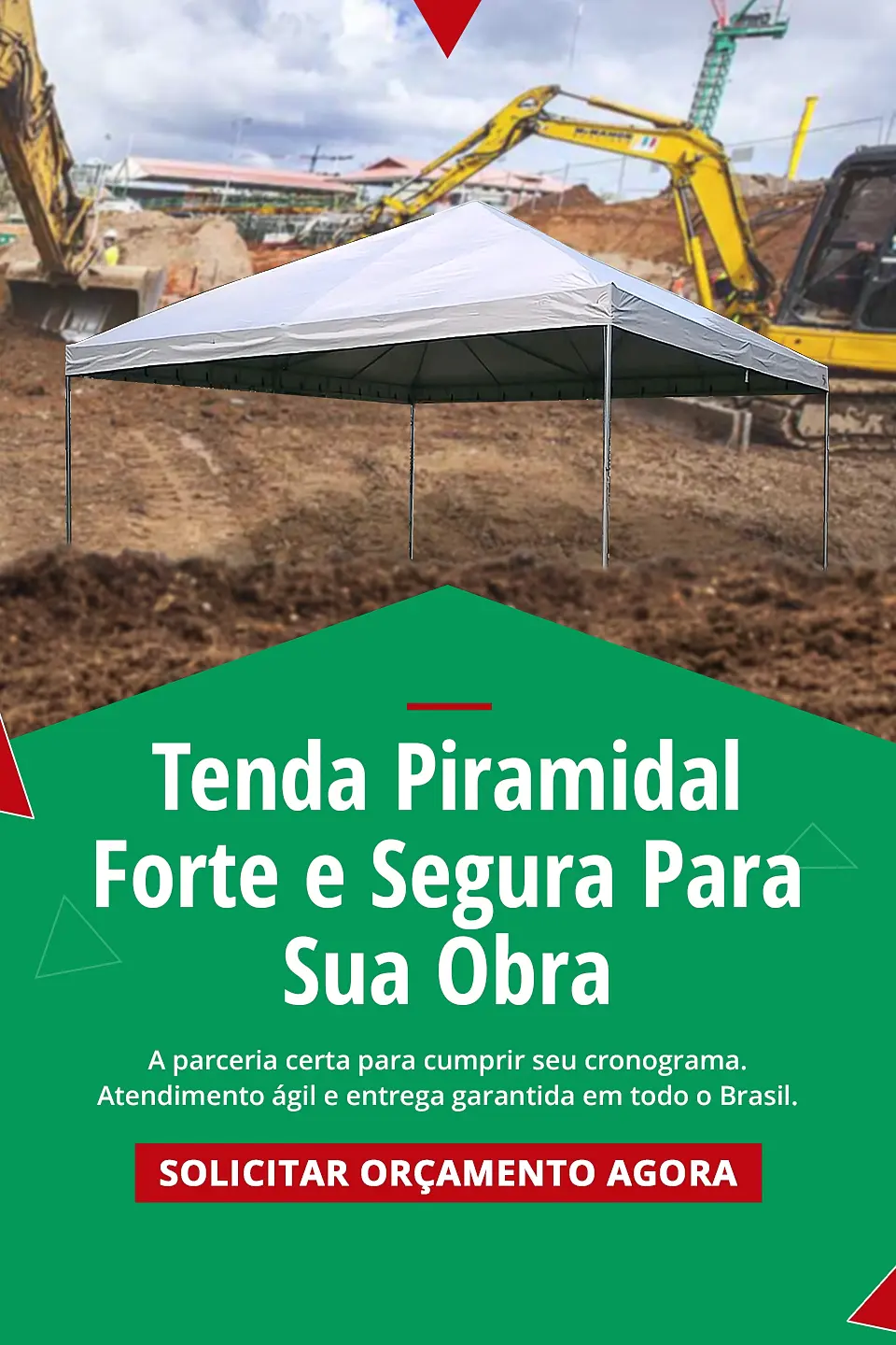 Tenda Piramidal - Locup tendas