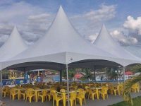 Tendas Piramidais, sanfonadas e chapéu de Bruxa - Locup Tendas